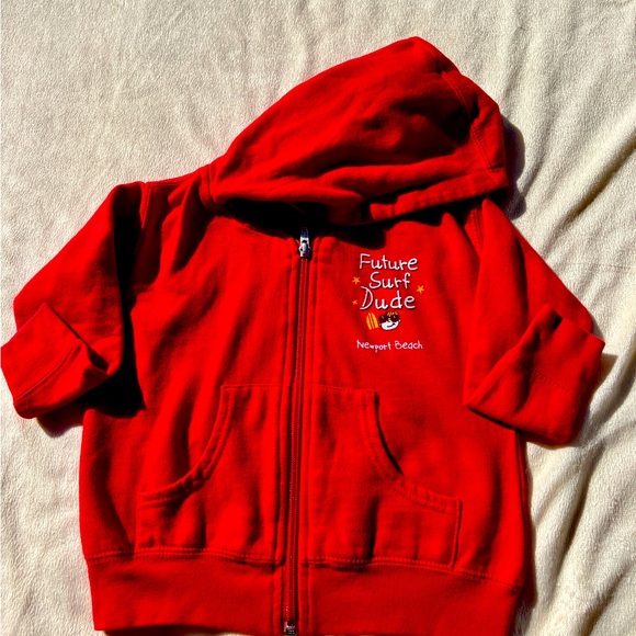 Future Surf Dude Newport Beach Hoodie | 2T | Preowned - Picture 1 of 3